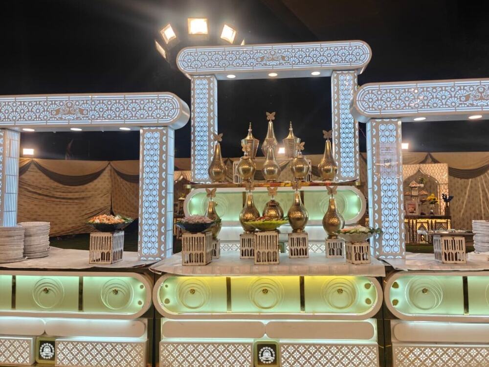 Illuminated Buffet Counters
