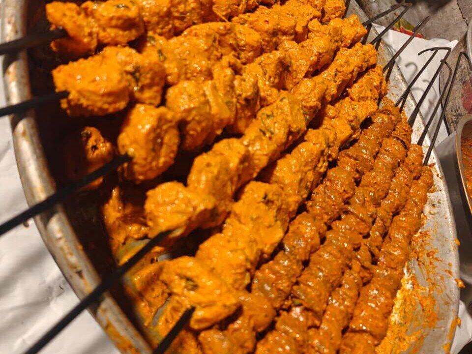 Marinated Tikka Skewers